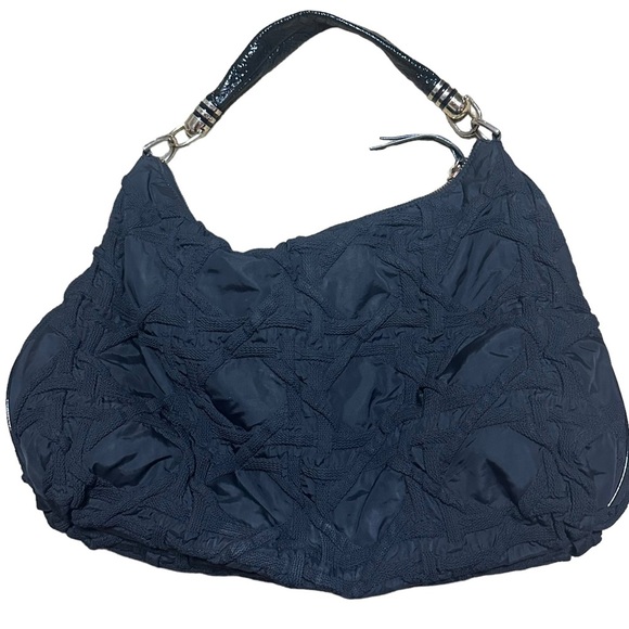 Stuart Weitzman Textured Black Purse - Picture 3 of 8